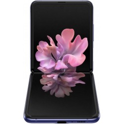Telefon Mobil Samsung Galaxy Z Flip, Procesor Snapdragon 855+ Octa-Core 2.95GHz / 1.78GHz, Dynamic AMOLED 6.7inch, 8GB RAM, 256GB Flash, Camera Duala 12 + 12MP, Wi-Fi, 4G, Dual sim, Android (Mov)