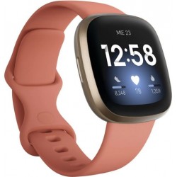 Ceas activity tracker Fitbit Versa 3, NFC, WiFi, Bluetooth, Roz