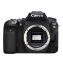 Aparat Foto DSLR Canon EOS 90D, 32.5MP, UHD 4K30p, Autofocus, Wi-Fi, Bluetooth, Body (Negru)