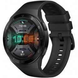 Smartwatch Huawei Watch GT 2e, 16MB RAM, 4GB Flash, Bluetooth, GPS, Rezistent la apa, Android/iOS, Negru