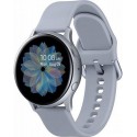 Smartwatch Samsung Galaxy Watch Active 2 SM-R820, Procesor Dual-Core 1.15GHz, Super AMOLED 1.4inch, 768MB RAM, 4GB Flash, Bluetooth, Wi-Fi, Carcasa Aluminiu, Bratara Cauciuc 44mm, Rezistent la apa si praf, Tizen (Argintiu)