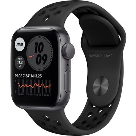Smartwatch Apple Watch SE Nike, Retina LTPO OLED Capacitive touchscreen 1.78inch, Negru