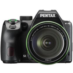 Aparat Foto D-SLR Pentax K-70 + DA 18-135mm F3.5-5.6 WR, 24MP CMOS (Negru)